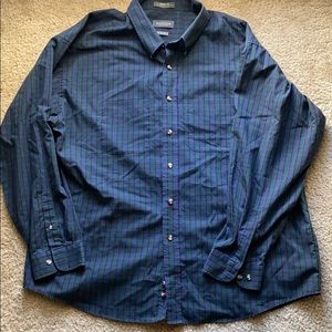 Van Heusen Mens wrinkle free button down